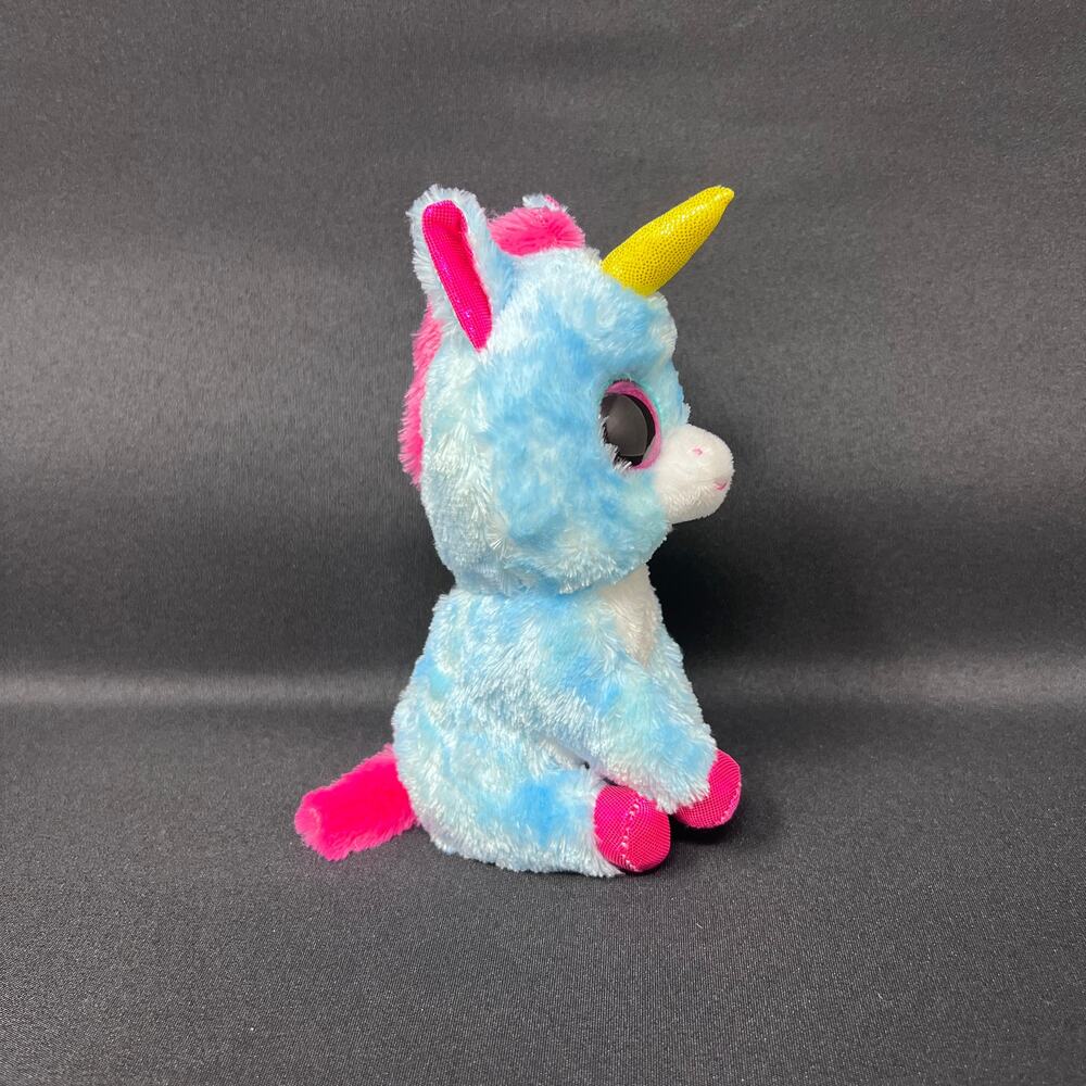 Ty Beanie Boo Stitches Blue Unicorn Plush 6" Michaels Exclusive Swing Tag - Picture 4 of 7